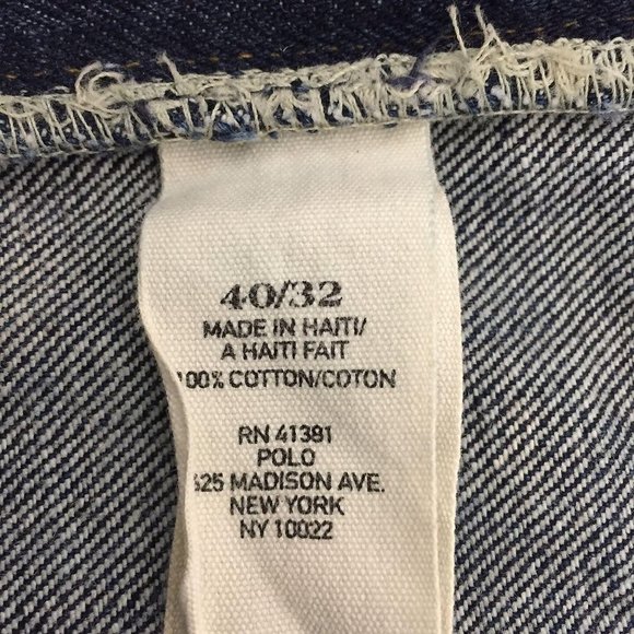 Ralph Lauren Denim & Supply Jeans Bootcut Men 40x32 Cotton RL Discontinued Line - Picture 7 of 8